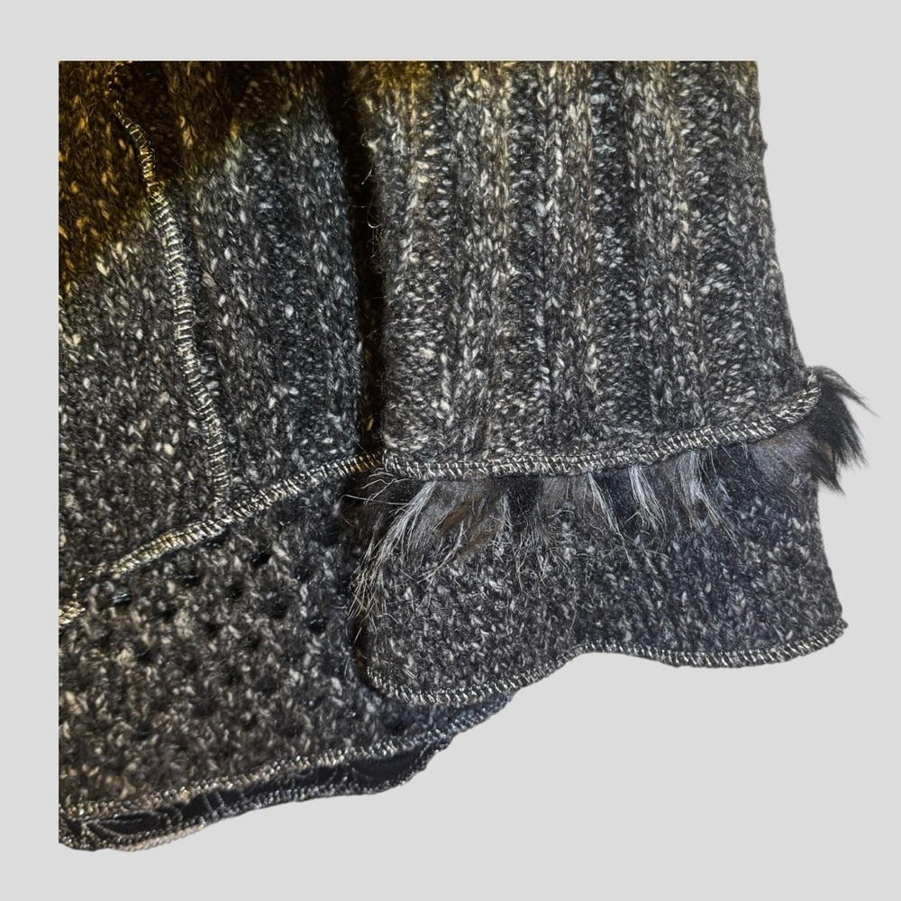 Funsport Women’s Gray Knit Cardigan Size XL - Picture 9 of 16